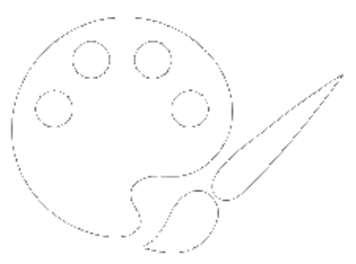 art and illustrations icon